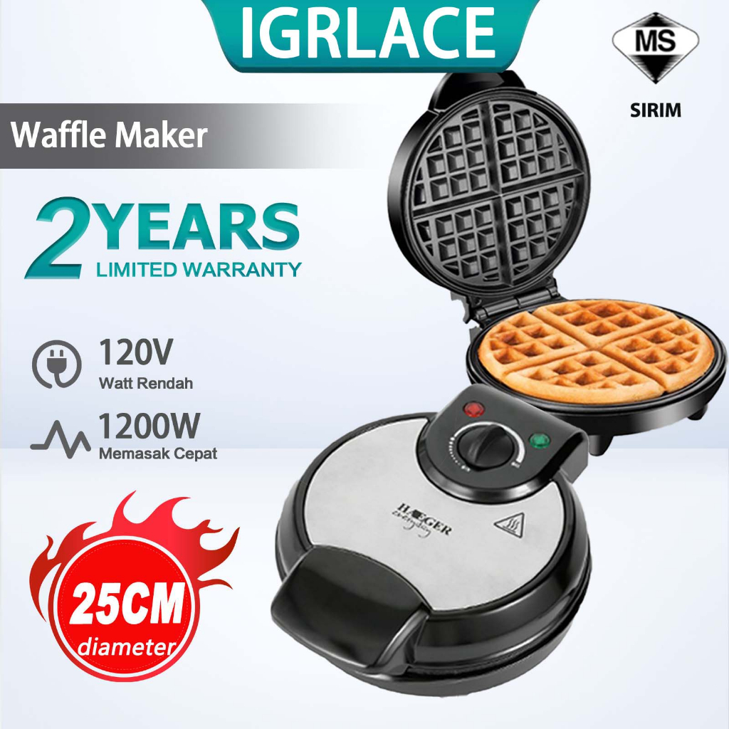 waffle maker electric Prices and Promotions Oct 2023 Shopee Malaysia