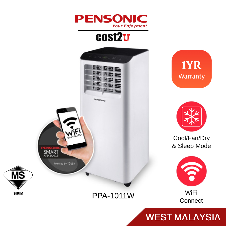 Local Malaysia 1.0HP/1.5HP Smart Portable Air Conditioner (WiFi) 冷气机