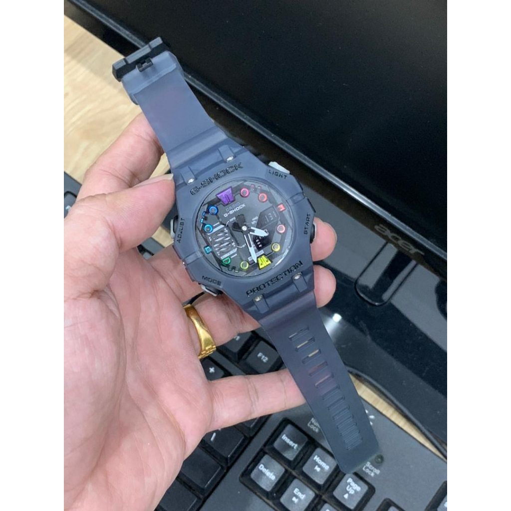 JAM TANGAN MODEL GT01 DUAL TIME SPORT WATCH READY STOCK | Shopee Malaysia