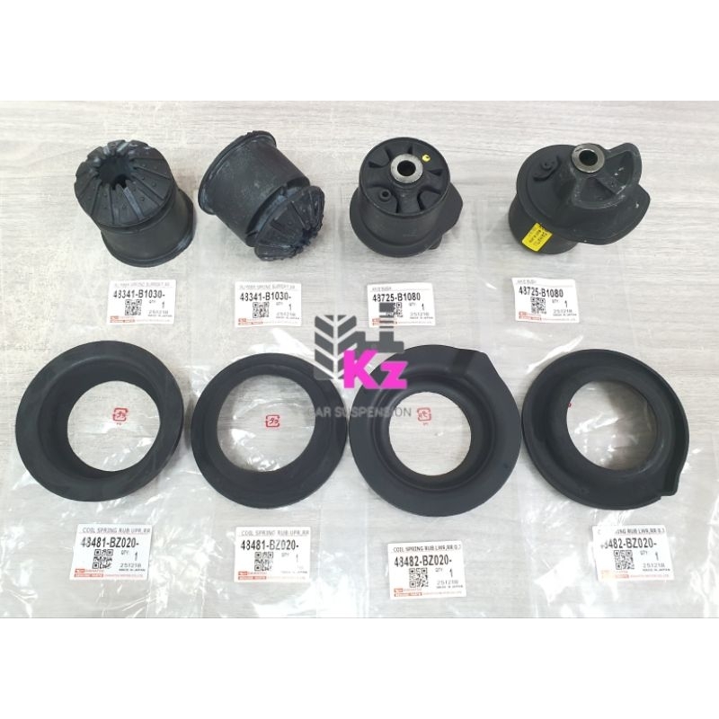 PERODUA ALZA 2009-2021 - 8 IN 1 SET - REAR UPPER/LOWER COIL SPRING ...