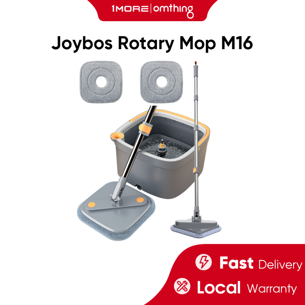 Joybos Spin Mop Set Bucket Automatic Magic Rotating Mop Lazy Mops Hand