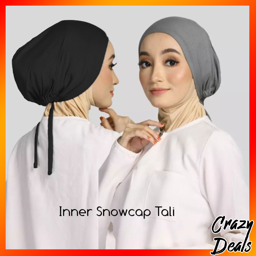 INNER SNOWCAP TALI / TUDUNG IKAT / INNER TIE BACK / ANAK TUDUNG TALI ...