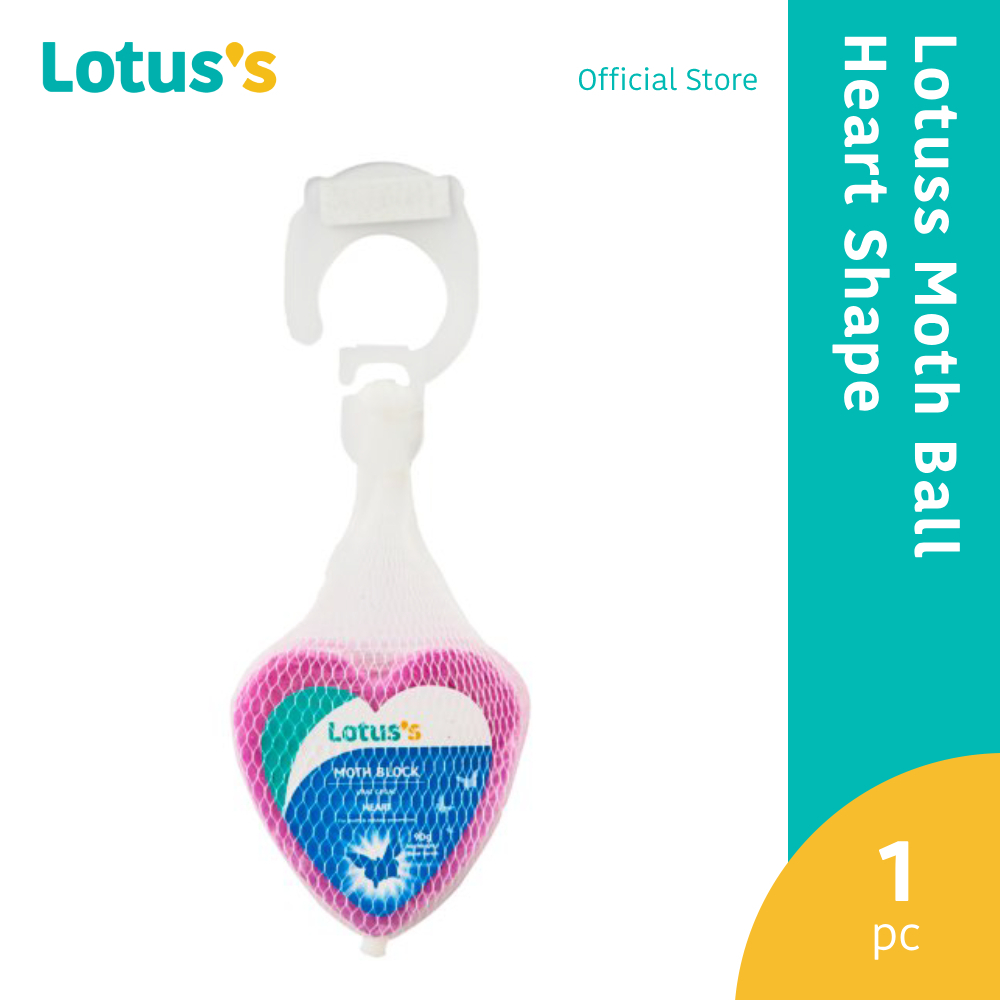 Lotuss Moth Ball Heart Shape (90g) | Shopee Malaysia
