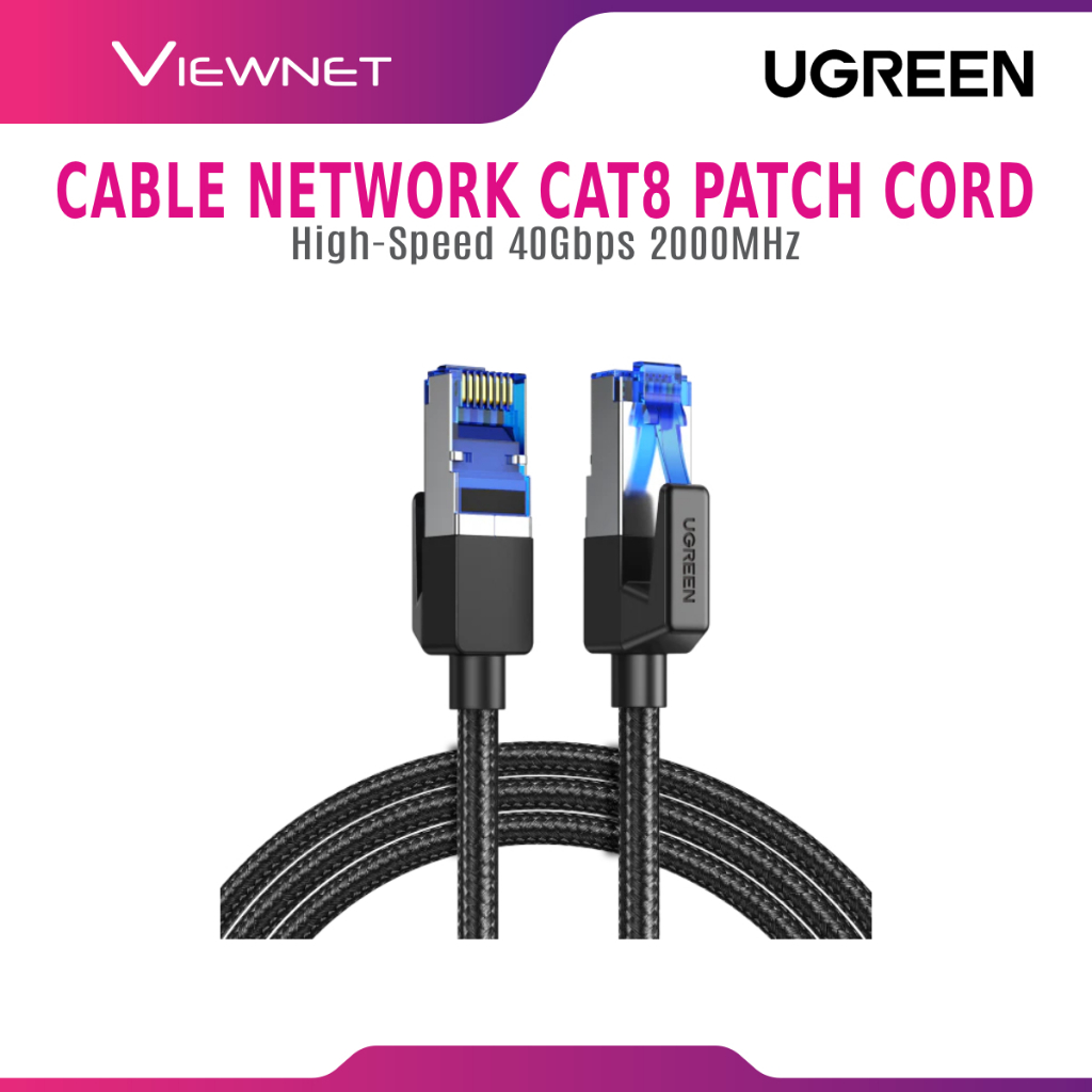 Ugreen CAT 8 Cable HighSpeed 40Gbps 2000MHz Shopee Malaysia