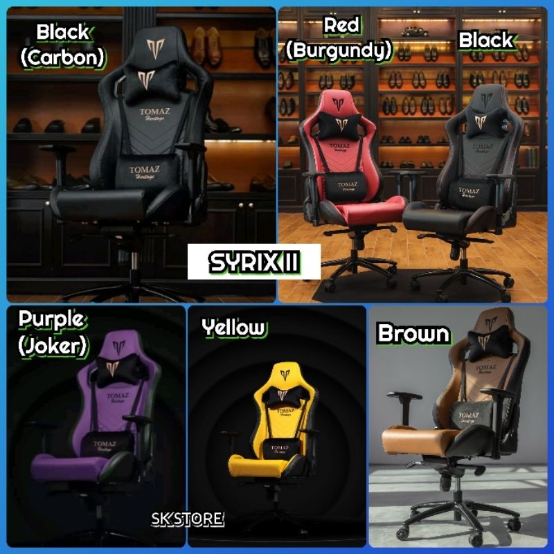 [READY STOCK] Tomaz Syrix II / Troy / Buster II Gaming Chair