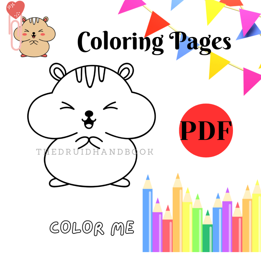 [PDF] Cute Colouring Pages (SOFTCOPY) Printable PDF | Shopee Malaysia