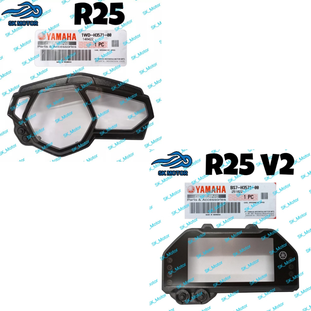Yamaha YZF-R25 R25 V1 V2 Original Meter Lens Tudung Cover Meter Len ...