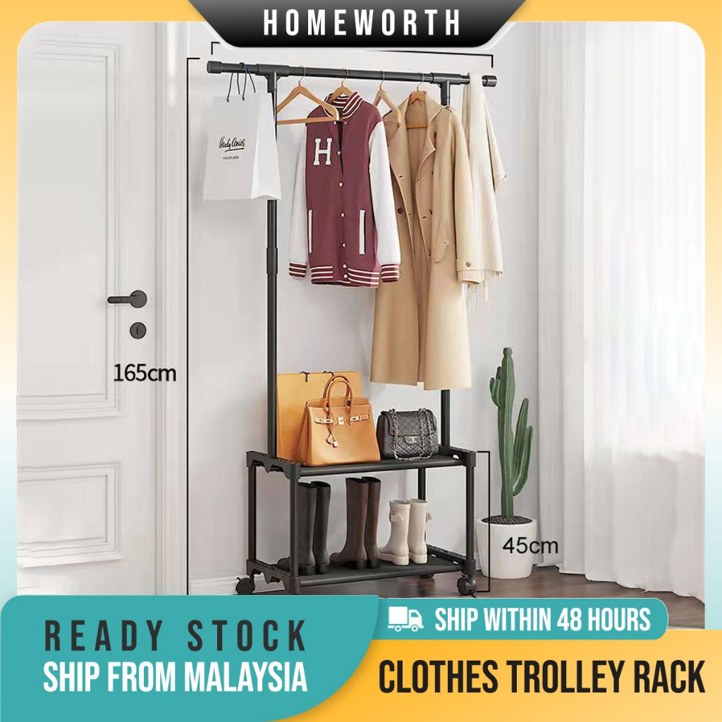 HOMEWORTH 3 In 1 Simple Coat Integrated Combination Garment Roller