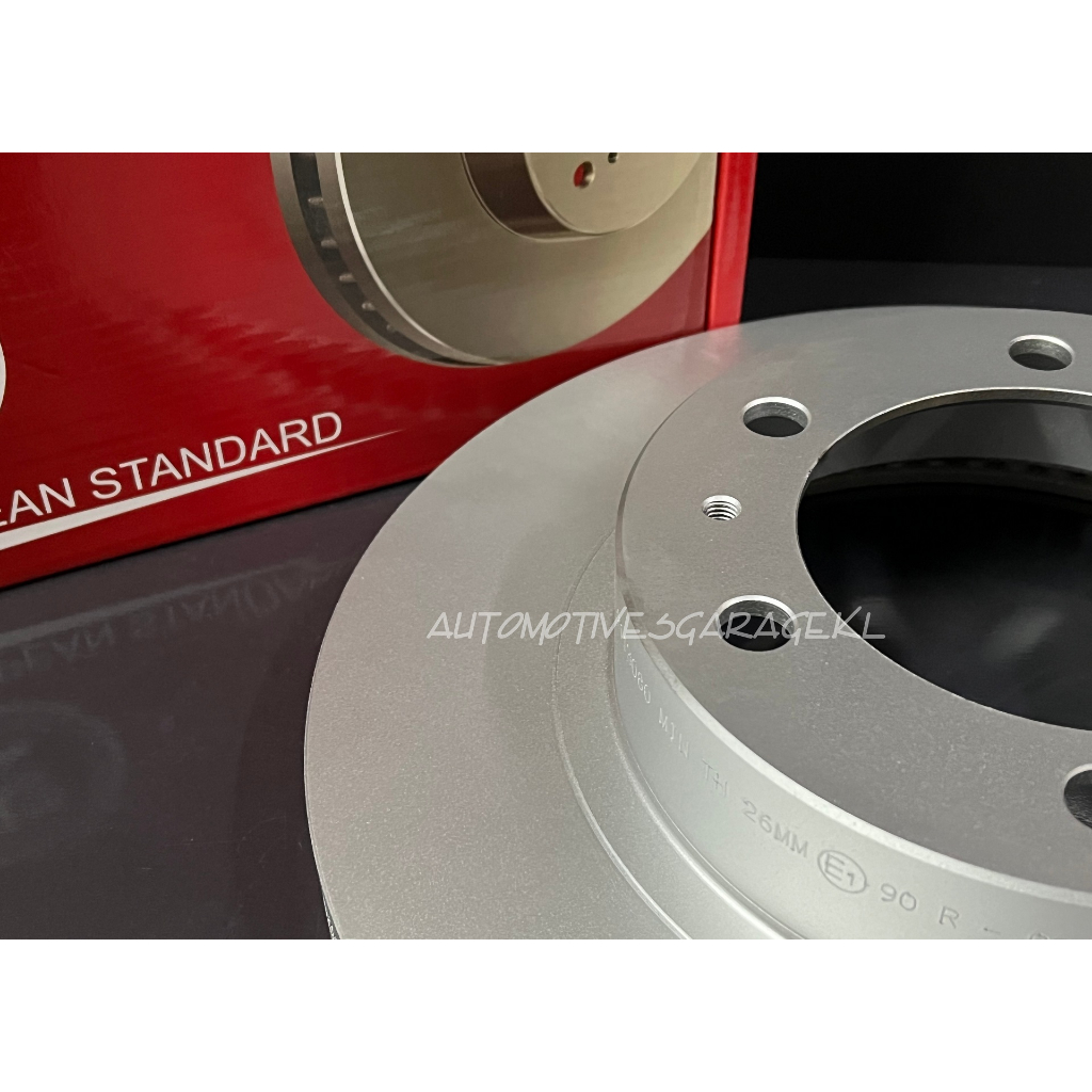 LPB BRAKE - FRONT DISC ROTOR - N2113080 - 1 PAIR - TOYOTA HILUX VIGO ...