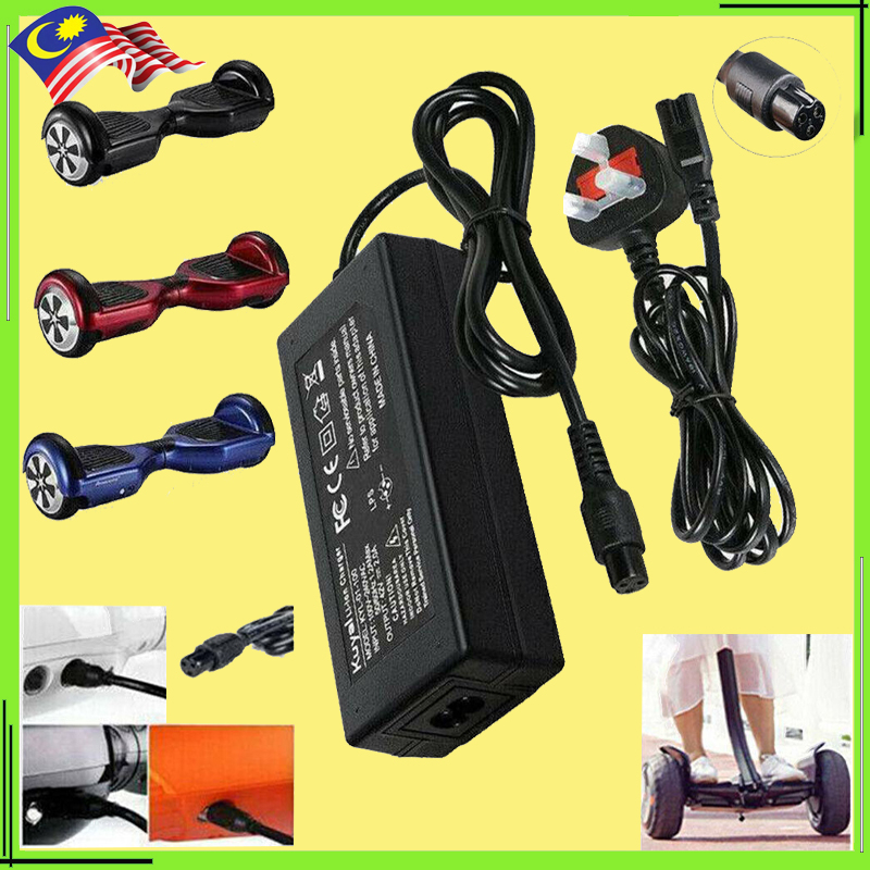 42v 2a Fast Charger Power Adapter For Segway Swegway Smart Hoverboard Universal Balance Board 5797