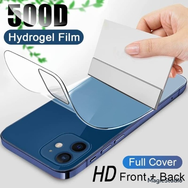 Nano Full Coverage Hydrogel Film ip Anti-Scratch Screen Protector ios ...