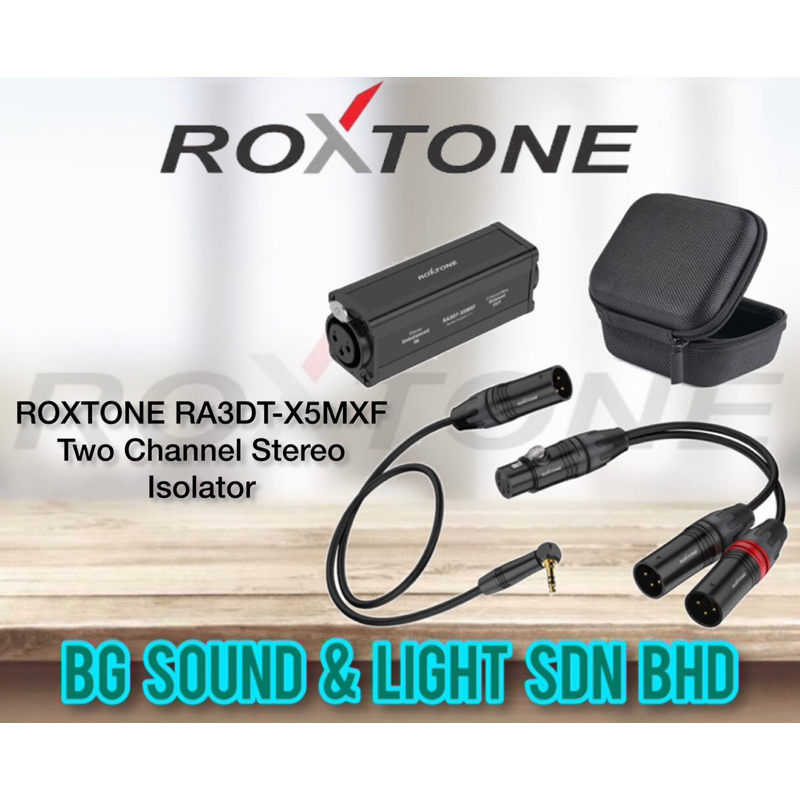 ROXTONE RA3DT-X5MXF Two Channel Stereo Isolator | Shopee Malaysia