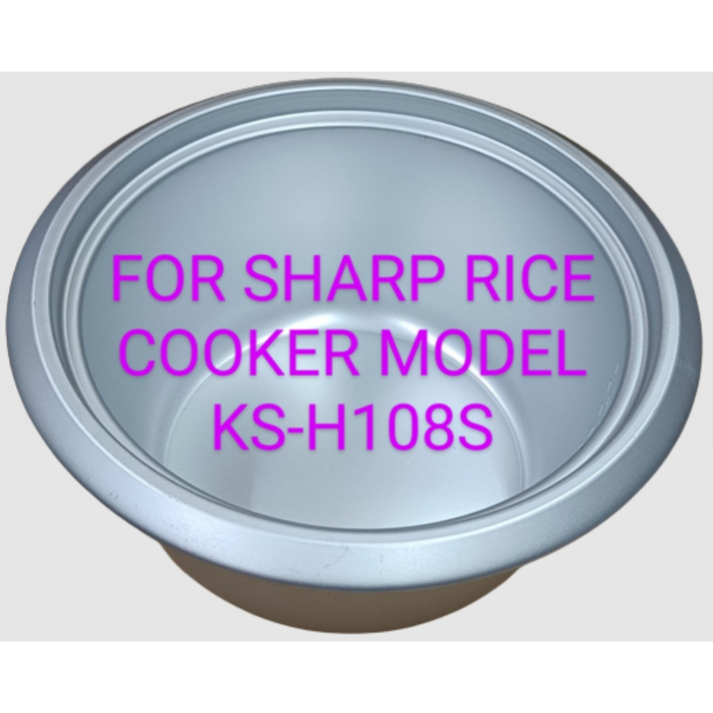 Inner Pot Inner Pan For Sharp Rice Cooker Model KS-H108S KS-H108G ...
