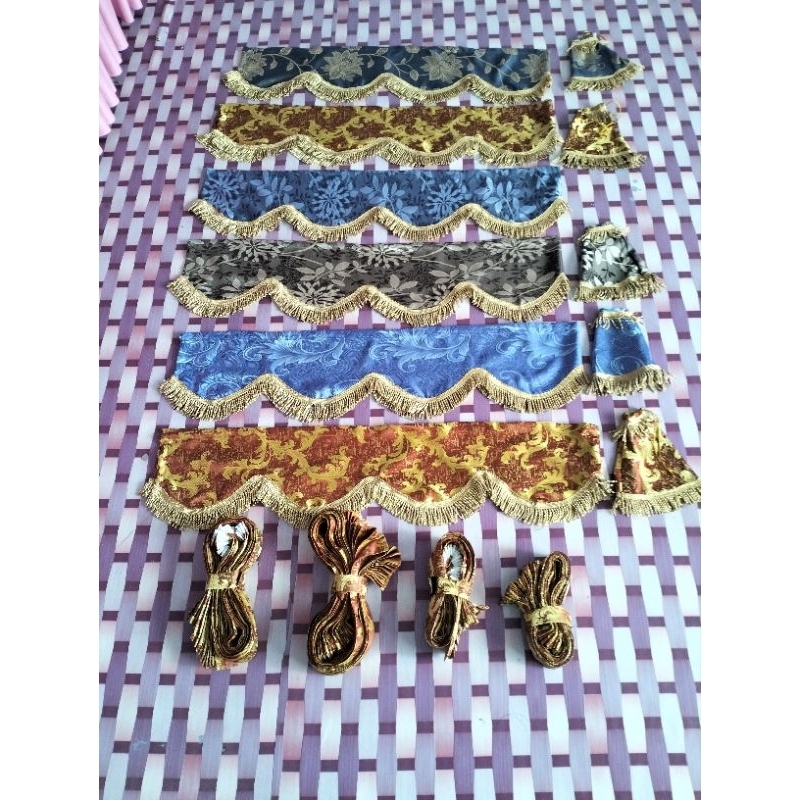 renda langsir Lori pelbagai corak dan warna | Shopee Malaysia