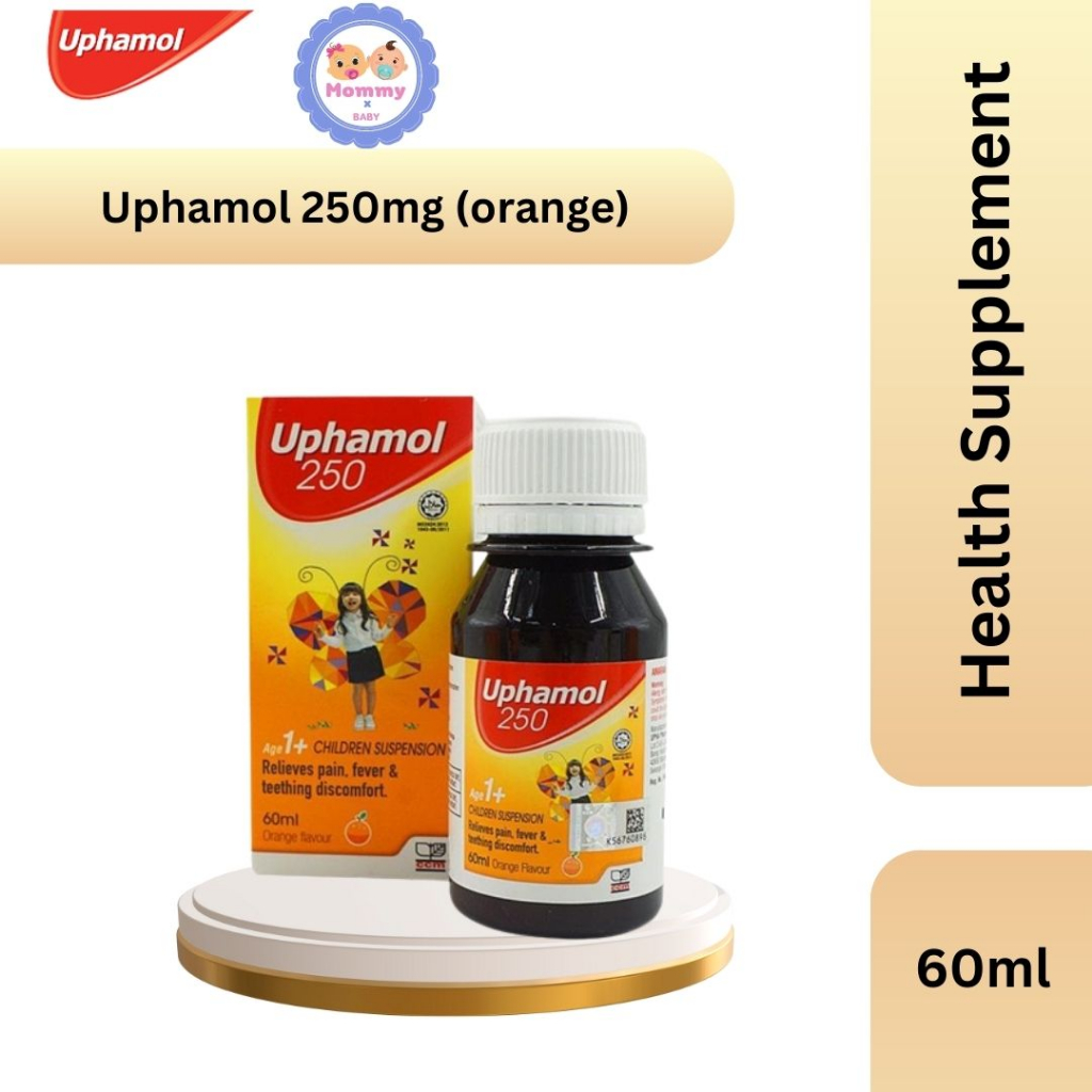 uphamol syrup 250mg 100ml (orange) | Shopee Malaysia
