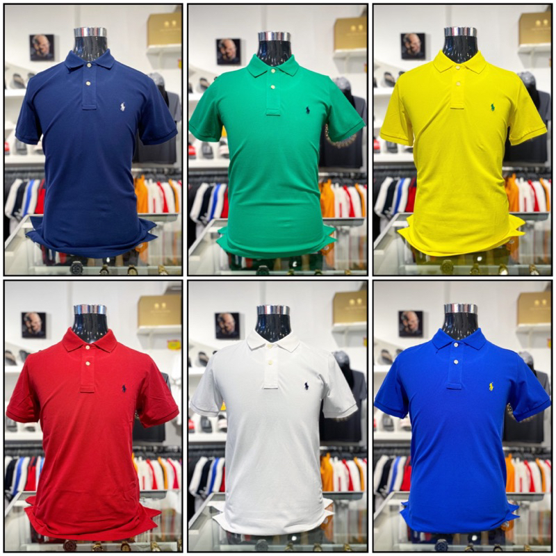 (Ready Stock) Tshirt Kolar Polo Ralph Lauren PRL Premium Quality Zam ...