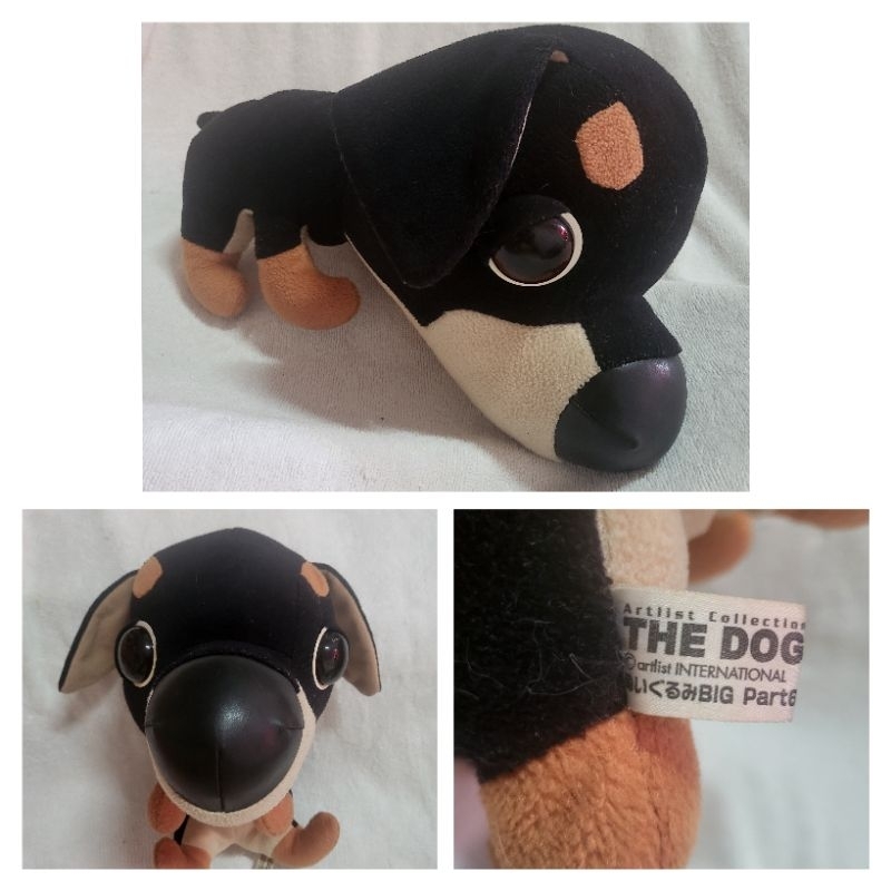 Authentic Medium Artlist Collection The Dog - Rottweiler Plush Soft Toy ...
