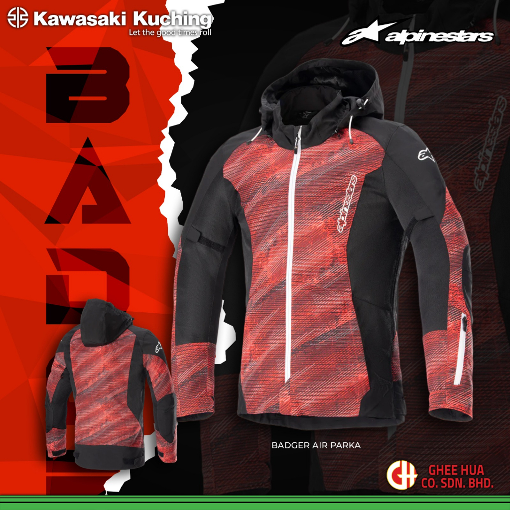 Alpinestars Badger Air Parka Jacket | Shopee Malaysia