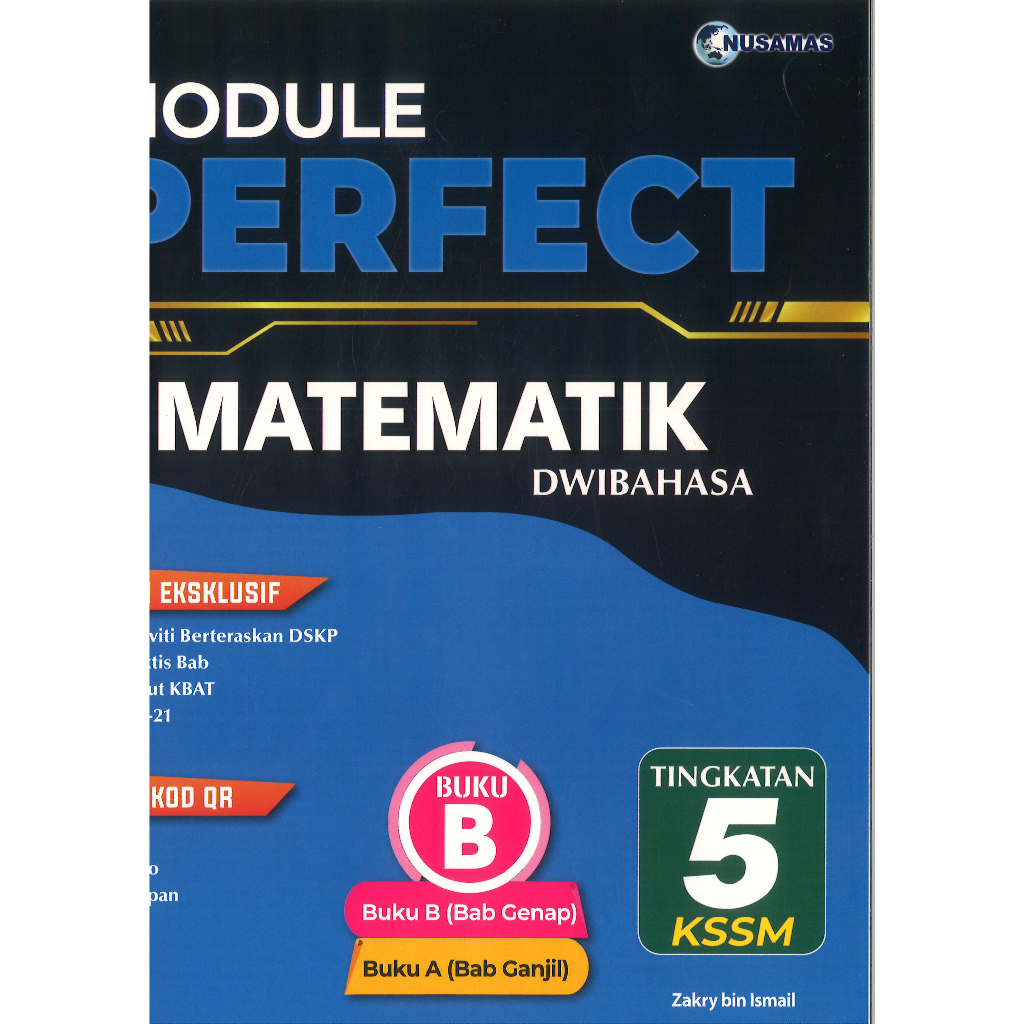 MODULE PERFECT MATEMATIK DWIBAHASA TINGKATAN 5 BUKU B KSSM | Shopee ...