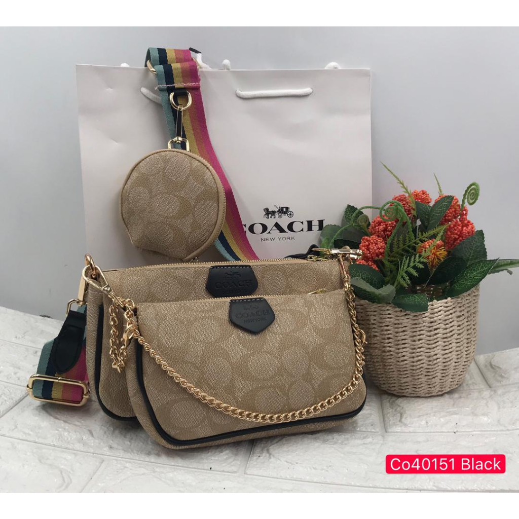 Multi-Pochette 3in1】Accessories Bag Sling Bag/Dinner Bag/Coin Pouch+FREE  GIFT🎁