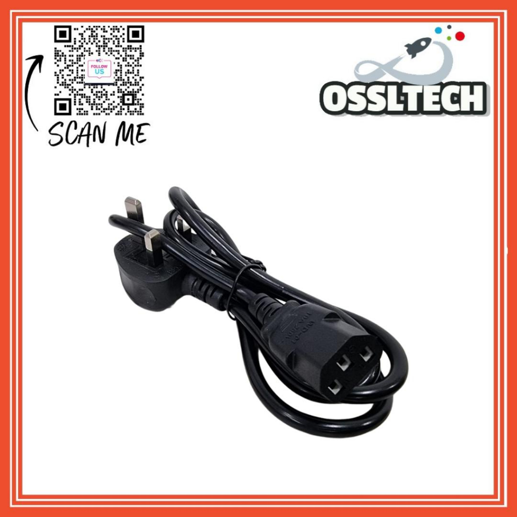 PC POWER CORD POWER SUPPLY POWER CABLE ADAPTER | Shopee Malaysia