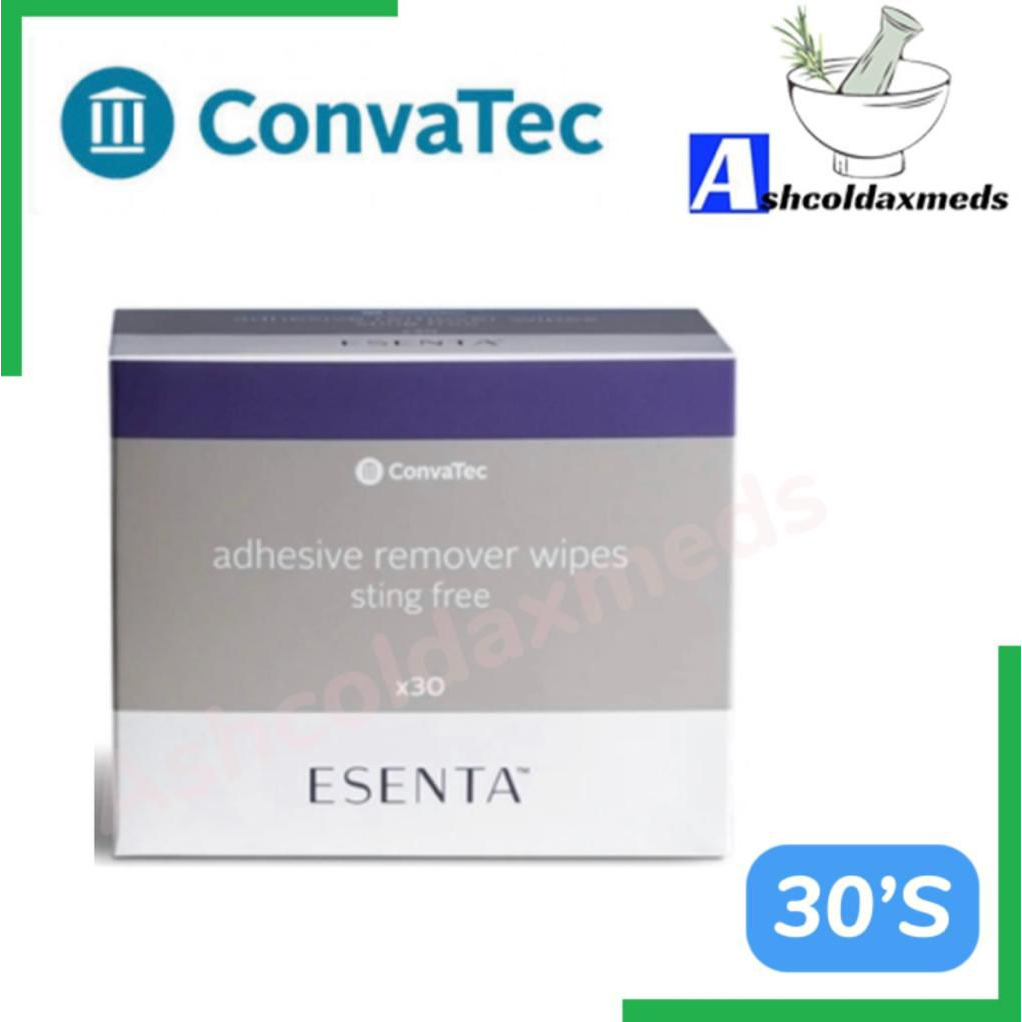 CONVATEC ESENTA Adhesive Remover Wipes 30s/box (423281) Shopee Malaysia
