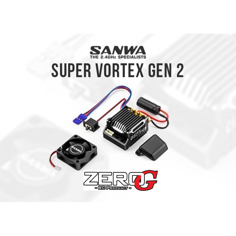 Sanwa Super Vortex Gen2 Pro Esc - SSL/ SSR - Program w/ TX