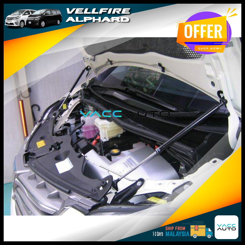 Toyota Vellfire / Alphard 20 Series Front Hydraulic Hood