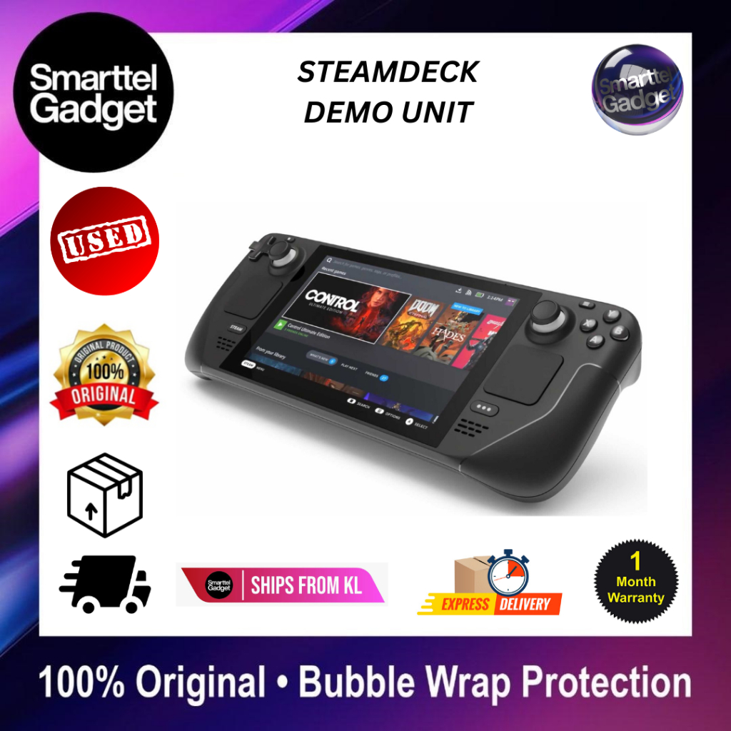 SteamDeck OLED | Steam Deck Handheld Gaming Console 64GB | 512GB / Demo ...