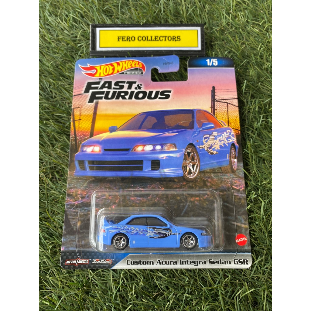 Hot Wheels Custom Acura Integra Sedan Gsr Fast And Furious 2023 Shopee Malaysia