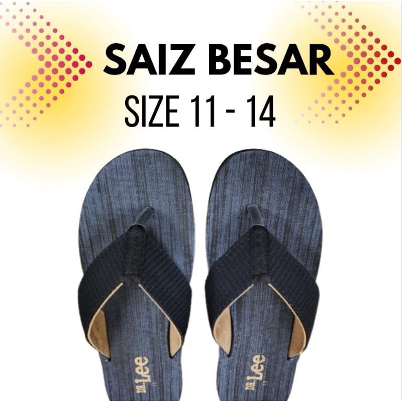 XXXXL Plus size comfort Men Slipper/XXXXL Kasut Selipar Sandal Lelaki ...