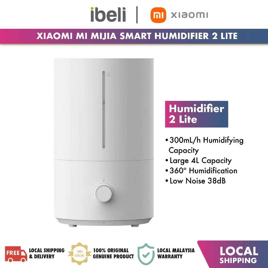 Xiaomi Mi Mijia Smart Humidifier 2 Lite UVC-C Instant Sterilize UV ...