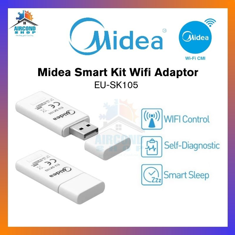 MIDEA Smart Kit Wifi Adaptor For Wall Type Air-Conditioners Model EU ...