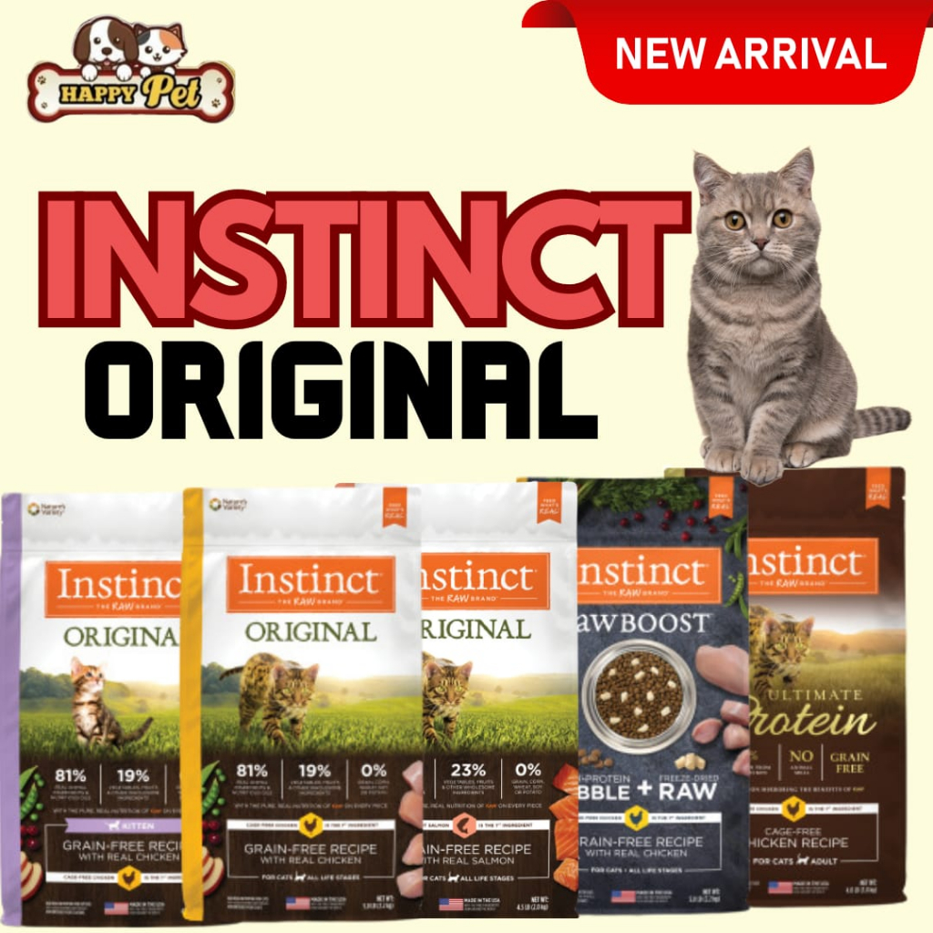 Instinct Raw Boost GrainFree Recipe with Real Chicken Natural Dry Cat