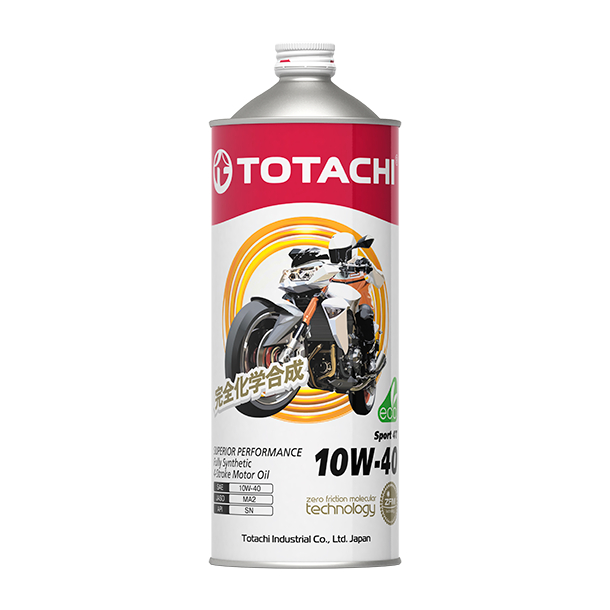 TOTACHI MOTOR ENGINE OIL 4T 10W40 FULLY SYNTHETIC 1L - MADE IN JAPAN ...