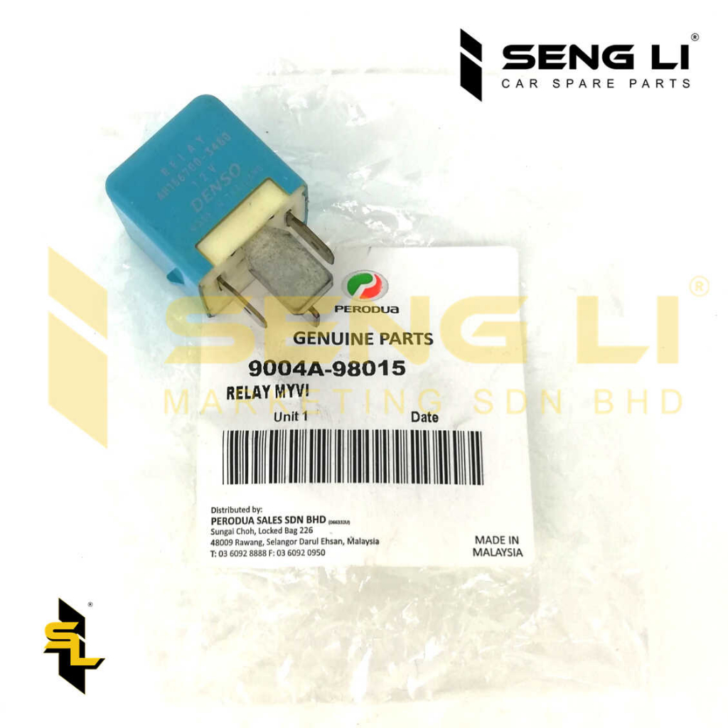 PERODUA MYVI/ MYVI LAGI BEST/ ALZA ORIGINAL 5 PIN/ 5PIN RELAY/ WIPER