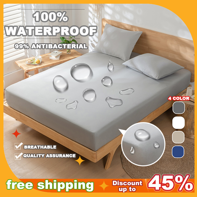 Mattress Protector PLUS100 Waterproof Mattress Protector, Fivesided