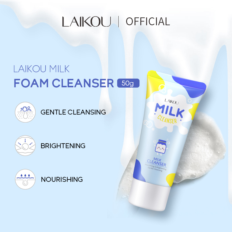 LAIKOU Milk Face Cream Deep Moisturizing Whitening Day & Night Cream