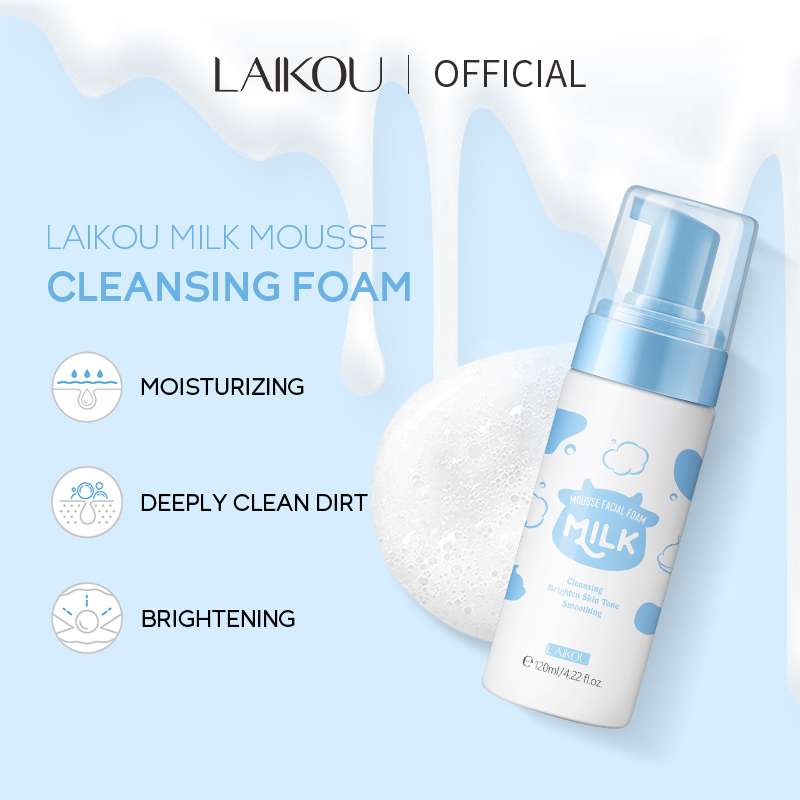 LAIKOU Milk Face Cream Deep Moisturizing Whitening Day & Night Cream