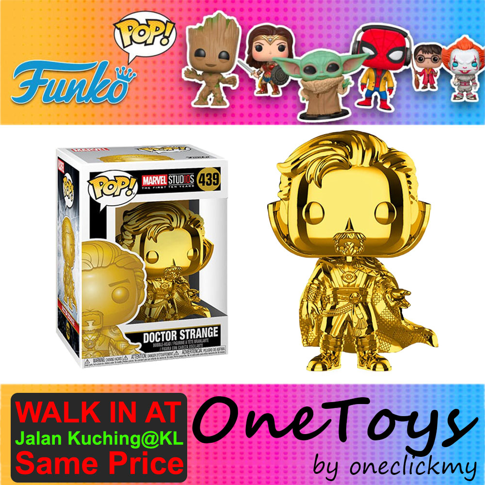 Funko Figure Funko Pop Doctor Strange Gold Funko Pop! Marvel