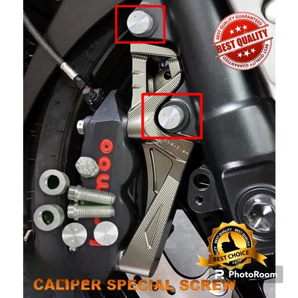 Y15 Y16 R15 R25 XMAX NVX RSX150 RXZ LC135 CALIPER SPECIAL SCREW FRONT ...