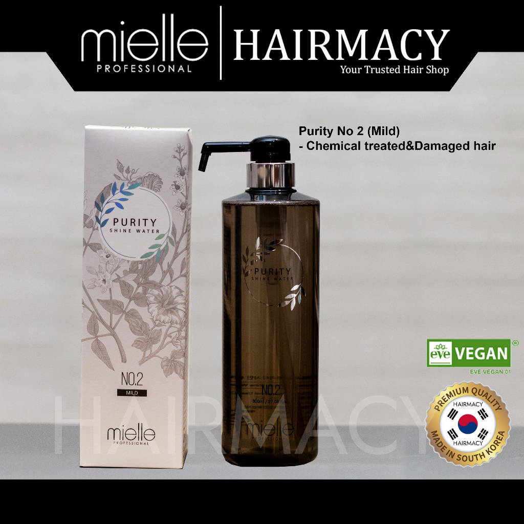 [Hairmacy]Mielle Professional Purity Shine Water Shampoo No.2 Mild ...