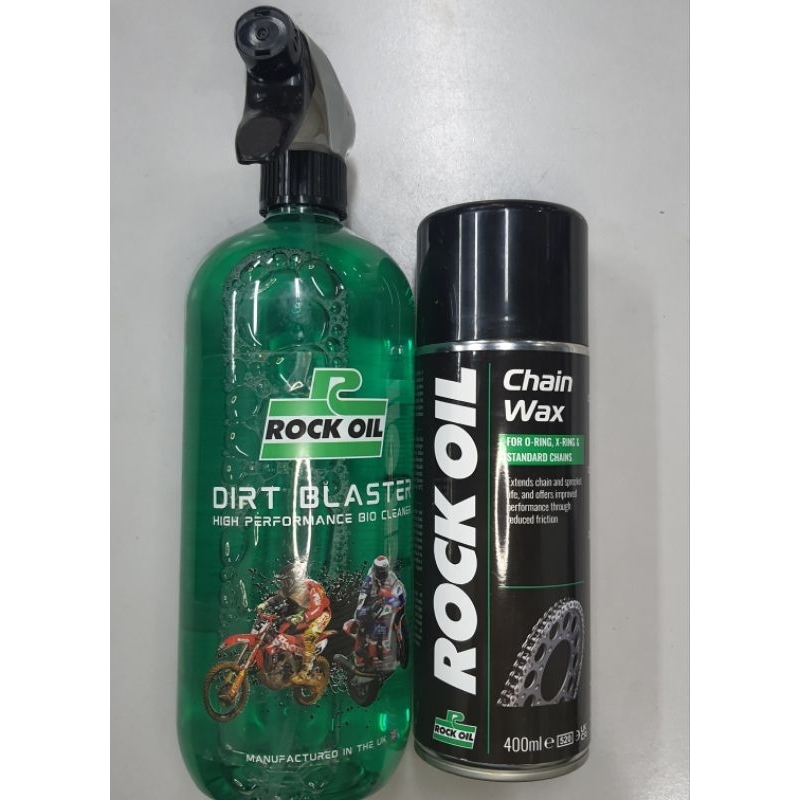 CHAIN WAX CHAIN CLEAN ROCK OIL COMBO FOC CHAIN CLEAN | Shopee Malaysia