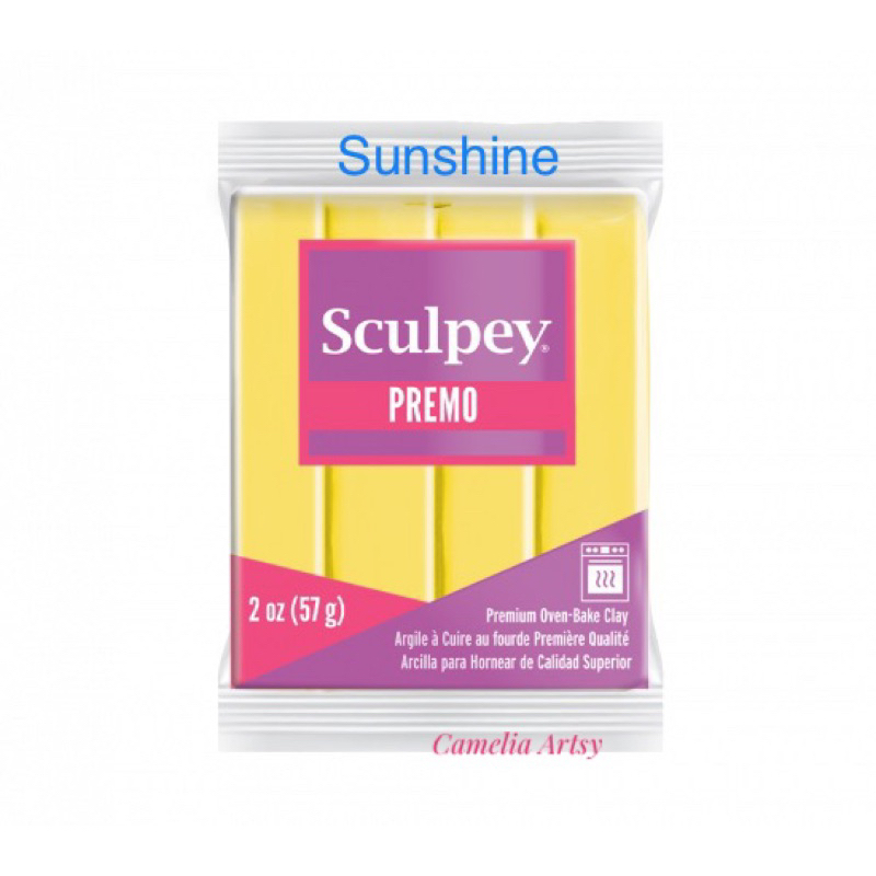 Sculpey Premo Oven-Baked Polymer Clay, Sunshine price in Saudi Arabia
