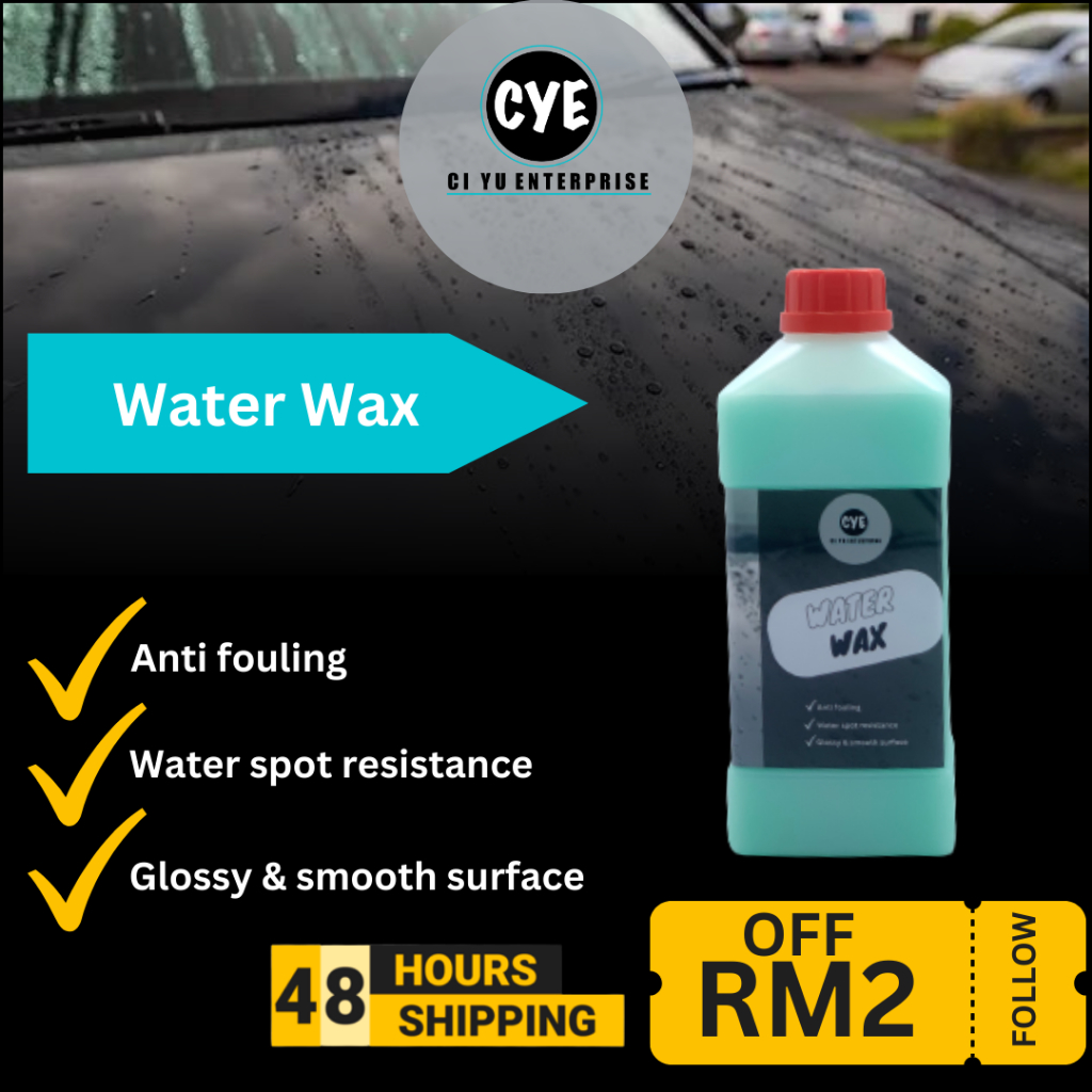 【CYE】Water Wax 1L Water Polish Water Repellent Dilute Coating