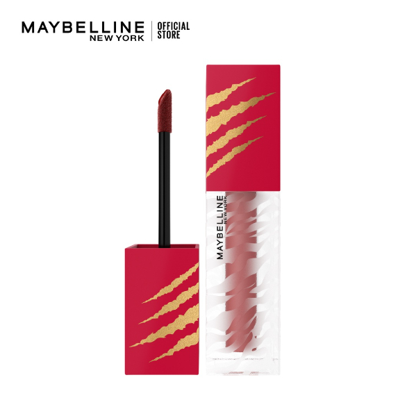 Maybelline Uncaged Sensational Cushion Mattes Lipstick CM66 Jungle[exp ...