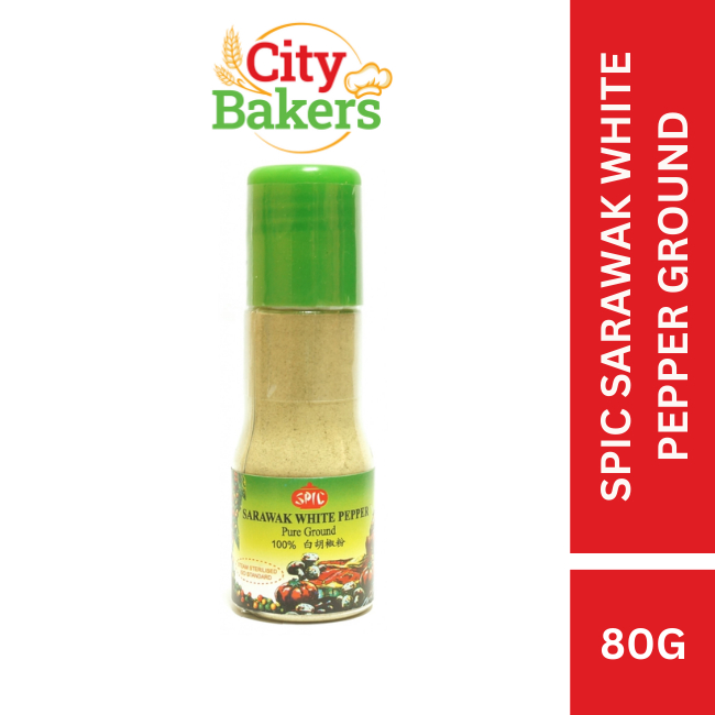 (EXPIRED 2026) SPIC SARAWAK WHITE PEPPER GROUND 80G /150G / WHOLE 150G