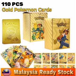 Golden Pokemon Cards English  Pokemon Card Golden Original