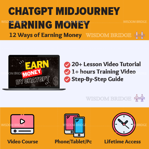 Video Course Chatgpt And Midjourney 12 Ways Of Earning Money