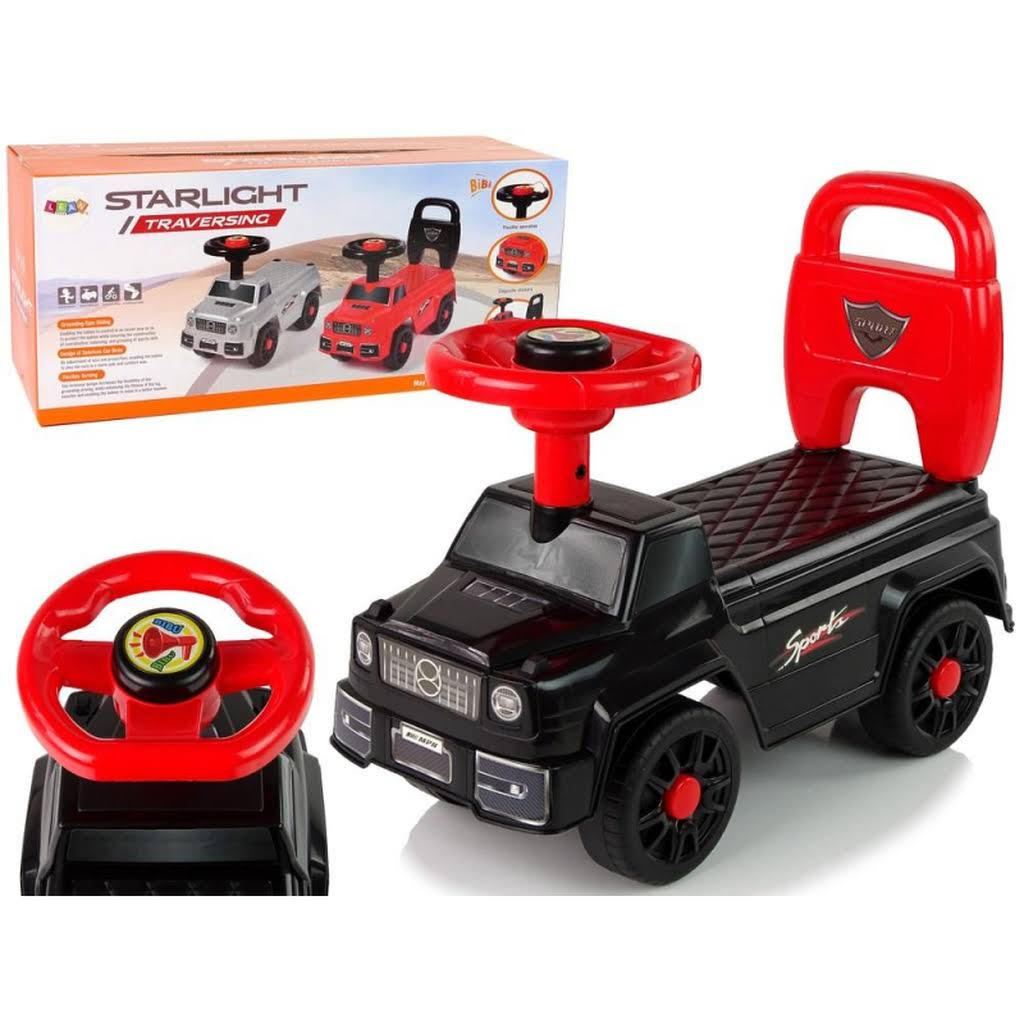 Red Tolo Push Car Stylish Durable Baby Car Packed with Fun & Adventure